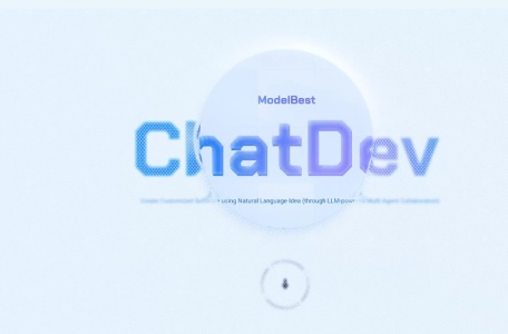 ChatDev,ChatDev官网截图,智能软件开发平台