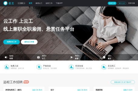云工网,云工网官网截图,全球人才共享服务平台