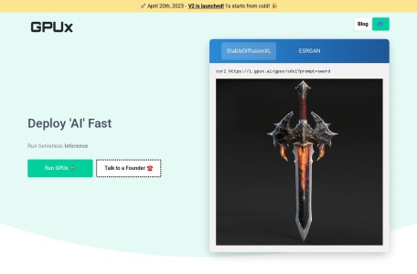 GPUX.AI,GPUX.AI官网截图,GPU计算平台