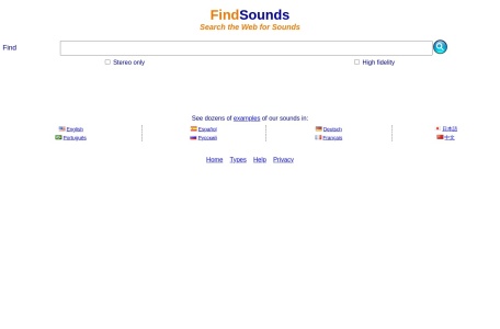 FindSounds,FindSounds官网截图,免费音效搜索引擎