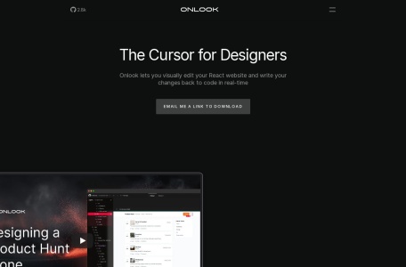 Onlook,Onlook官网截图,AI视觉编辑工具
