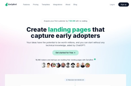 EarlyBird,EarlyBird官网截图,敏感数据检测工具
