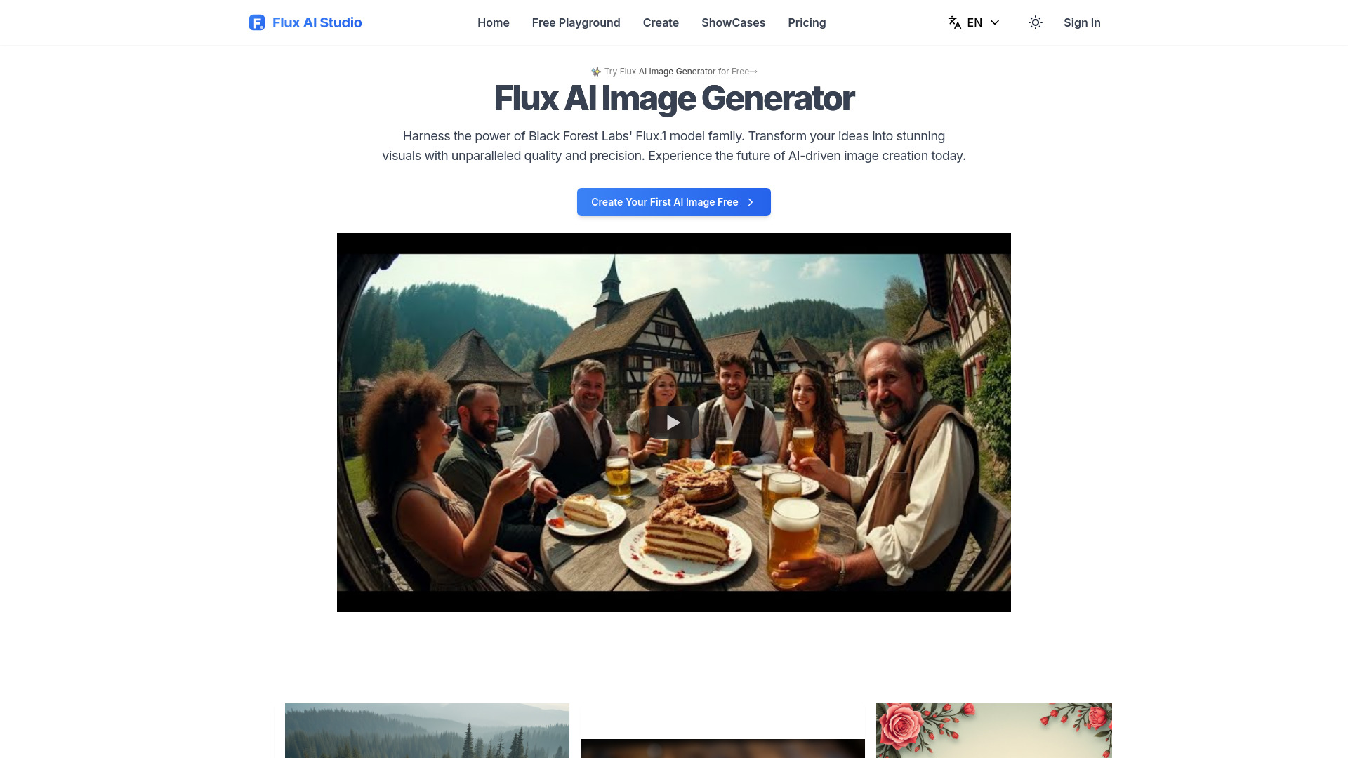 Free Flux AI Image Generator