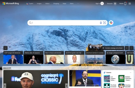 NewBing,NewBing官网截图,Bing版ChatGPT聊天机器人，微软新搜索引擎